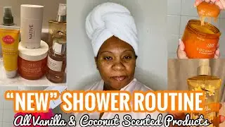 SHOWER ROUTINE VANILLA SCENTED | Vanilla & Coconut Scented Products | SMELL GOOD ALL DAY LONG