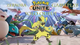 ⚡ Electrifying Master Rank | Pokemon Unite | Zeraora RANKED Solo Queue Gameplay