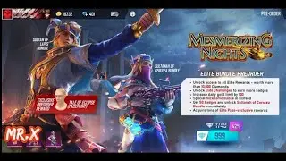 MESMERIZING NIGHTS new elite pass 😍 free fire😍 SEASON-41(OCTOBER)