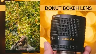 Ретро-эффект с объективом TTartisan 250mm f/5.6 Donut Bokeh