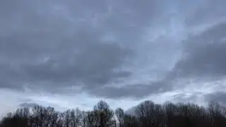 Time-lapse - Cirrus, altocumulus and stratocumulus clouds