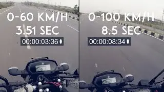Yamaha FZ25 Top Speed Highway Run | 0-100 timings | RWR
