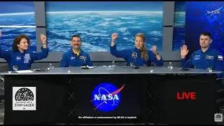 Live - NASA's SpaceX Crew-12 Flight Crew News Conference | 30.01.2026 | The Diary Of a Star Gazer