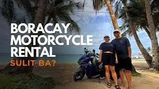 BORACAY MOTORCYCLE RIDE | Couple Ride | AEROX 155
