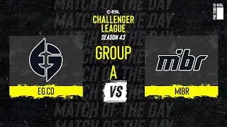 EG.CD vs. MIBR - Map 2 [Vertigo] - ESL Challenger League Season 43 - NA - Group A