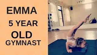 Emma a 5 year old gymnast