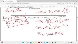 PHY301 Lecture 8 (last question) | Circuit Theory | virtual university 