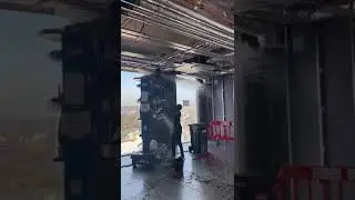 Burst pipe floods London Facebook project