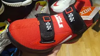 NIKE Lebron Soldier 13 University Red Actual View #lebron #soldier13 #universityred #basketball