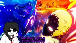 EDHEN REACCIONA A COSMIC GAROU VS SAITAMA – PELEA COMPLETA | ANIMACIÓN DE MANGA ONE PUNCH MAN
