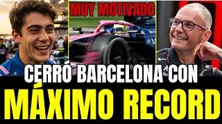 Franco Colapinto CIERRA test con mensaje OPTIMISTA: 