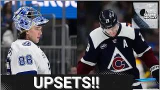 GAME NIGHT: STUNNING loses for Bolts & Avs, Wings and Canes BATTLING for the top spot in the East