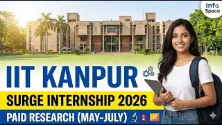 IIT Kanpur Internship for Non-IITians! SURGE Program 2026 Guide (India, Nepal, Bhutan)
