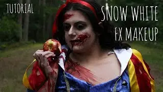 ZOMBIE SNOW WHITE MAKEUP TUTORIAL