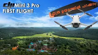 DJI Mini 3 Pro Maximum Height| To fly 500m Height watch latest videos | First Flight | 4K