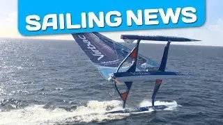 Capsize of the MOD 70 Virbac Paprec - Jean Pierre Dick and Roland Jourdain