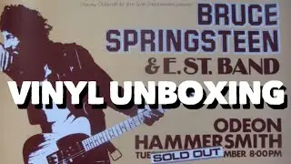 Vinyl Unboxing - Bruce Springsteen Hammersmith Odeon, London '75