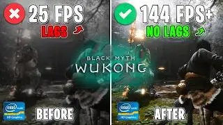 Black Myth: Wukong — ЛУЧШИЕ НАСТРОЙКИ ПК ДЛЯ МАКСИМАЛЬНОГО FPS 🔧 | УСТРАНЕНИЕ ЛАГ И ПОДРЫВОВ ✅