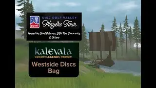 Набор дисков Kalevala Legends с сумкой Westside: Disc Golf Valley