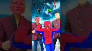 Spider-Man never afraid 😳 Super Goblin vs Spider-man #shorts #spiderman #funny