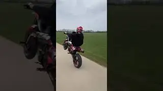 Motorcycle crash - before and after + recovery