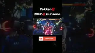 Tekken 8 CNT Jack 8 is insane #tekken8 #gaming #tekken #tekken7 #rageart #twt #tekken8gameplay
