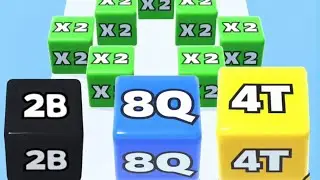 Jelly Run 2048 vs Lucky Ball | Satisfying Ball Merge Gameplay