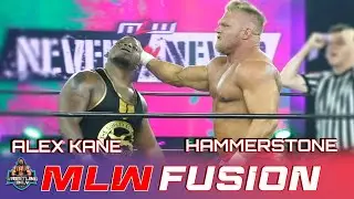 World Title Fight | Alex Kane Vs Hammerstone | Major League Wrestling | MLW Fusion | #mlw #mlwfusion