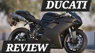 Обзор Ducati 848 EVO 2013 года (motovlog)