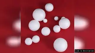 1cm 1.5cm 2cm 2.5cm 3cm 4cm White Foam Round Balls Mini Polystyrene Styrofoam Christmas Balls for Pa