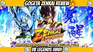Gogeta Zenkai Blue Unit | Review In Hindi | Db Legends Hindi