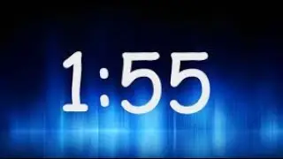 1 55 Minutes Timer   Countdown from 1min 55sec
