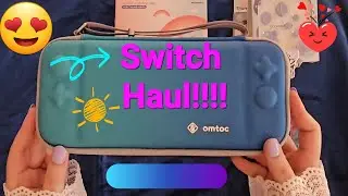 Switch, Ps5, Xbone Haul!! Geekshare, tomtoc, and more!!