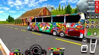 Coach Bus Simulator India Off-road Driving Bus Game | New Update 2026 Full Gaming Video Part #197🔥🥰