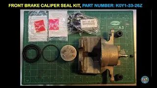 #16 Mazda CX5 Front Brake Caliper Full Overhaul #automobile #diy #mazda #fyp #education #how #cx5