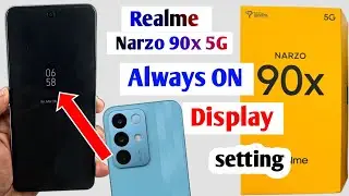 Realme narzo 90x 5g always on display setting | realme narzo 90x 5g always on display kaise kare