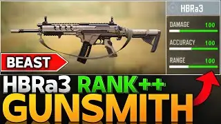 SMASH YOUR ENEMY WITH THIS HBRa3 RANK BUILD CALL OF DUTY MOBILE | BEST HBRa3 GUNSMITH COD MOBILE |