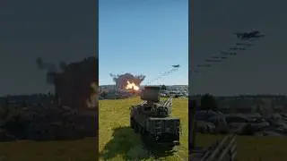 A-10 Warthog Ground Strike Intercepted By Pantsir-S1 Missiles