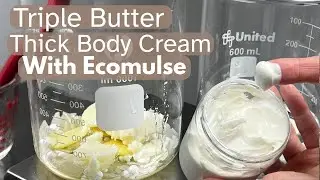 Formulating a Rich, Stable Body Emulsified Body Butter with EcoMulse