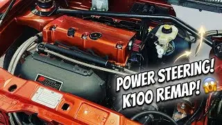 Kswap Project Power Steering and K100 Remap - k20 Ford Fiesta