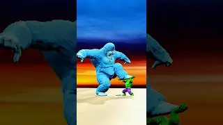 HULK Stops KING KONG&rsquo;s Giant Crush! #hulk #kingkong #shorts