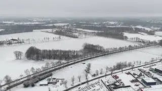 Bredevoort sneeuw 3 Jan. 2026 drone beelden 