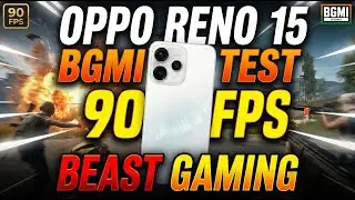 OPPO Reno 15 BGMI Test: TRUE 90 FPS Beast? 😱
