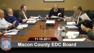 Macon EDC November 2011 Meeting