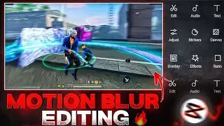 How To Add Motion Blur To Your Gameplay 😲 || How To Add Motion Blur In Capcut