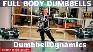 45 Minutes Dumbbell Workout | DumbbellDynamics by FunityFit | Full Body Workout With Dumbbells