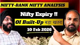 Nifty & Bank Nifty Price Action Analysis For 10 Feb 2026