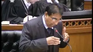 MF: Hon R. B. Bhoola - Use of Waterkloof Air Force Base Debate