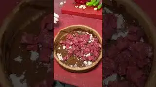 Tasty Turkish meat cube tagine