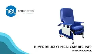 Lumex Deluxe Clinical Care Recliner with Central Lock